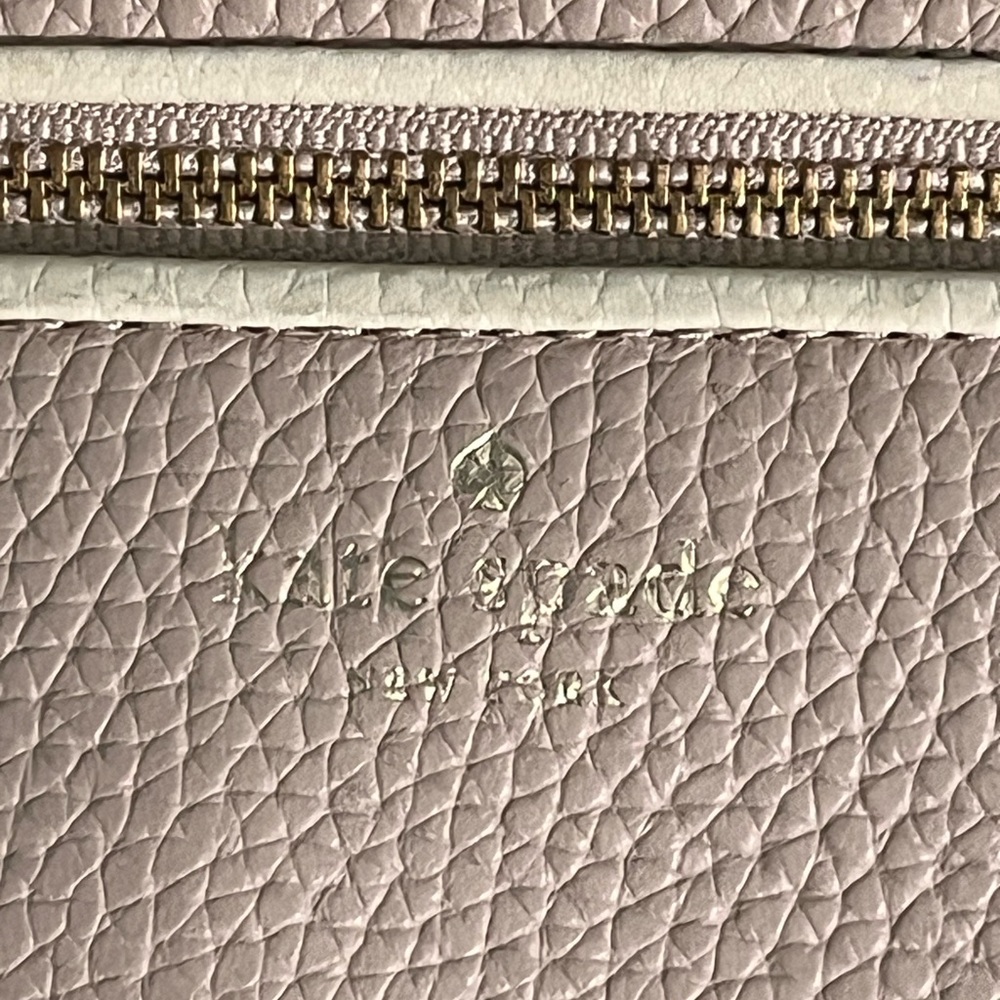 Kate Spade Mauve‎ Leather Wristlet